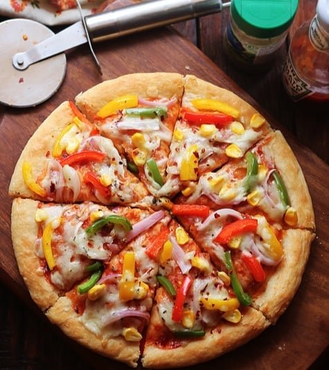 Chessey Pizza Veg(large)