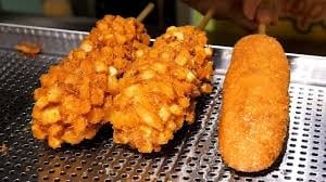 Potato Cheese Corn Dog