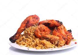 Chicken Biryani Combo (2x biryani, 6pis crispy fried chicken, french fries)