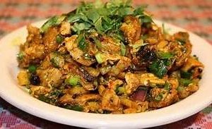 Smoked Chicken Sadeko